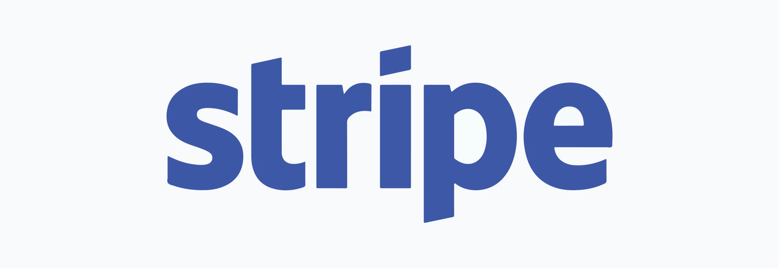 Stripe logo, the payment processor many software platforms build their integrated payments on